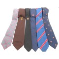 SIX DIFFERENT RUGBY NECK TIES INCLUDING WESTERN PROVINCE 100  -  1883 - 1983