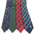 FOUR DIFFERENT RUGBY NECK TIES INCLUDING IRB RUGBY WORLD CUP 1995 & 1999-SOUTH AFRICA vs FRANCE 1993