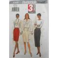BUTTERICK 3568 SET OF SKIRTS SIZE 12-14-16 COMPLETE-CUT TO SIZE 16