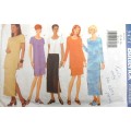 BUTTERICK 5471 TOP & TUNIC SIZE 12-14-16 - NO SKIRT PATTERN SUPPLIED -CUT TO SIZE 12
