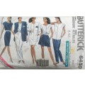 BUTTERICK 6450 JACKET- TOP-SKIRT-PANTS-SHORTS SIZE 6-8-10 COMPLETE-CUT TO 10