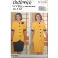 BUTTERICK 6586 TOP & SKIRT SIZE 6-8-10 COMPLETE-UNCUT-F/FOLDED