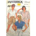 BUTTERICK 6542 SET OF BLOUSES SIZE 12-14-16  COMPLETE-CUT TO 16