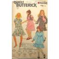 BUTTERICK 6256 GIRLS DRESS & REVERSIBLE WAISTCOAT SIZE C 10-12-14 YEARS COMPLETE-CUT TO SIZE 14 YEAR