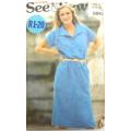 BUTTERICK 6942 LOOSE FITTING DRESS SIZE 8-10-12 COMPLETE-UNCUT-F/FOLDED