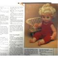 DOLLY`S DELIGHT FIVE OUTFITS FIRST LOVE DOLL-YOUR FAMILY DECEMBER 1982 - SEE PICS