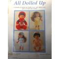 ALL DOLLED UP - 4 OUTFITS FOR KIDDY LOVE & BABY LOVE DOLLS -YOUR FAMILY OCTOBER 1994