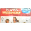 BURDA 7396 DRESS-TOPS SIZE 10-20 - COMPLETE-MOSTLY UNCUT