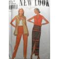 NEW LOOK PATTERNS 6244 CASUAL TOP-SKIRT-PANTS SIZE 8-18 SEE LISTING
