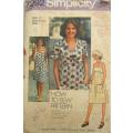 SIMPLICITY 7292 DRESS-UNLINED JACKET-SCARF SIZE 10 BUST 83 CM COMPLETE