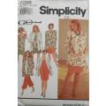 SIMPLICITY 7298 PANTS-SHORTS-TOP-JACKET-SHIRT SIZE 18W-24W COMPLETE-CUT TO 20W-22W