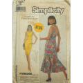 SIMPLICITY 7997 FITTED DRESS FOR KNITS SIZE 14-COMPLETE