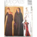 McCALLS 2810 LINED GOWN + LINED CAPE SIZE 8-10-12 COMPLETE- CUT TO SIZE 12