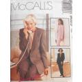 McCALLS 9023 LINED JACKET-TOP-PANTS SIZE 16 COMPLETE-MOSTLY UNCUT