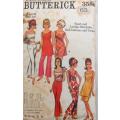 BUTTERICK 3586 PANTS-SKIRT-BLOUSE IN 4 LENGTHS SIZE 12 BUST 32 COMPLETE