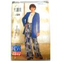 BUTTERICK 4326 JACKET-TOP-PANTS SIZE 12-14-16 COMPLETE-CUT TO SIZE 16