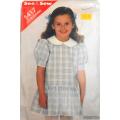 BUTTERICK 5417 GIRLS DRESS SIZE 5-6-6X YEARS COMPLETE