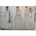 BUTTERICK 6926 BRIDAL/PARTY DRESS SIZE 12-14-16 COMPLETE-SEE LISTING