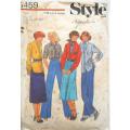 STYLE 1459 SET OF SHIRTS SIZE 14 BUST 92 CM - THE CUFF PATTERN-H  IS NOT SUPPLIED-ZIPLOC
