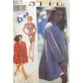 STYLE 2212 COAT & DRESS SIZE 8-18 COMPLETE-UNCUT-F/FOLDED-WATERMARK ON COVER-ZIPLOC