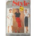 STYLE 4431 SET OF SKIRTS SIZE 10-12-14 -COMPLETE-CUT TO 12