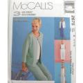 McCALLS 2675 UNLINED JACKET-DRESS-TOP-PULL ON PANTS SIZE-8-12-COMPLETE-UNCUT-F/FOLDED