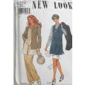 NEW LOOK PATTERNS 6274 JACKET-PANTS-SKIRT-TOP SIZE 6-16 COMPLETE-CUT TO 16
