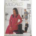 McCALLS 9633 LINED JACKET-LINED SKIRT SIZE 12 COMPLETE-UNCUT-F/FOLDED
