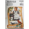 BUTTERICK 3096 GIRLS DRESS & PINAFORE SIZE 2-3-4-5-6 YEARS COMPLETE-UNCUT-F/FOLDED