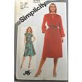 SIMPLICITY 5195 PULLOVER DRESS SIZE 14 BUST 92 CM COMPLETE