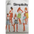 SIMPLICITY 7737 SET OF SHORTS SIZE 10-16 CUT TO SIZE 16- SEE LISTING