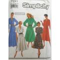 SIMPLICITY 9951 DRESS IN 3 LENGTHS SIZE 10-14 COMPLETE-CUT TO 14