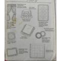 McCALLS HOME DECORATING 6364 BEDROOM ESSENTIALS ONE SIZE-COMPLETE-UNCUT-F/FOLDED