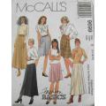 McCALLS 9699 A-LINE SKIRTS SIZE 14-16-18 COMPLETE-PART CUT TO SIZE 18