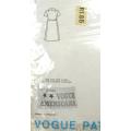 VOGUE AMERICANA 1985 ONE PIECE DRESS SIZE 14 BUST 36-COMPLETE WITH CELLOPHANE WRAPPING