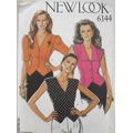 Patterns - NEW LOOK PATTERNS 6144 SET OF TOPS SIZES-8-18-COMPLETE-CUT ...