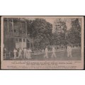 A PICTURE POST CARD SHOWING THE AUSTRALIAN TEAM ENTERING CRYSTAL PALACE GROUND READ  LOOK SCAN 2