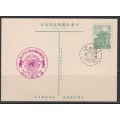 FIVE CHINA POST CARDS A SHOWN BELOW IN 3 SCANS.