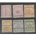 TRANSVAAL ISSUE SELECTION MINT* OVERPRINTS LOOK SCAN X 2