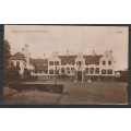 A PHOTO POST CARD SHOWING GOVERNOR`S RESIDENCE PRETORIA LOOK SCANS X 2