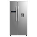 MIDEA 522L Side by Side Fridge/Freezer - Stainless Steel - World's No. 1 Refrigerator Exporter