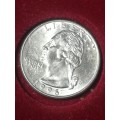 1996 D QUARTER DOLLAR USA EROR COIN DOUBLE DIE DOUBLE DIE INTHE WORD IN GOD WE TRUST AND MINTMARK I