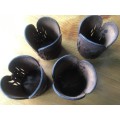 Leather Glass Holders