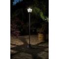 LATE START!!Solar Garden/pathway/Driveway pole light 0.1w x 9leds (1.7m) by Radiant