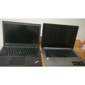 2 x laptops on one auction. Please read description. SOLD AS OR FOR REFURBISHMENT
