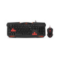 USED Redragon 2in1 Vajra Keyboard and Centrophorus Mouse PC Gaming Bundle