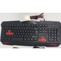 USED Redragon 2in1 Vajra Keyboard and Centrophorus Mouse PC Gaming Bundle