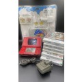 !!!NINTENDO DS LITE WITH GAMES AND EXTRA ACCESSORIES!!!