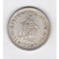 SOUTH AFRICA 10 CENTS 1964 SILVER