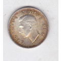 SOUTH AFRICA 2 SHILLINGS 1952 UNC